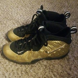 Kids Gold Nikes